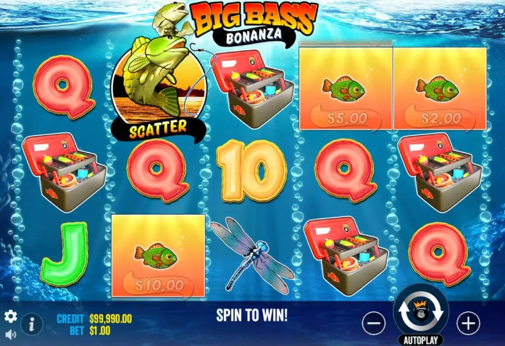 Big Bass Bonanaza screenshot demo