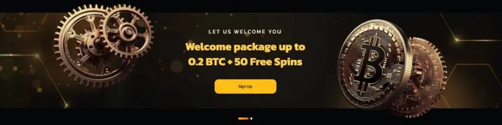 BitcoinGames.com welcome bonus Screenshot