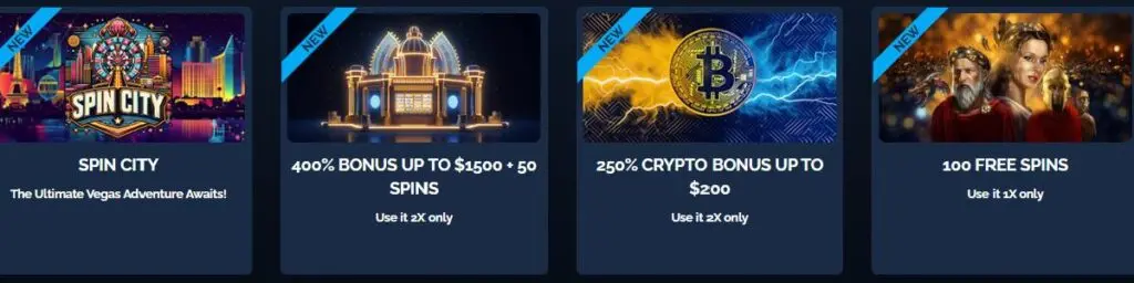 Diamond Reels Welcome Bonuses