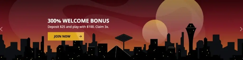 Drake Casino welcome Bonus Screenshot