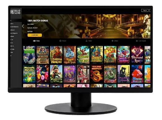 Big Dollar Casino screenshot desktop
