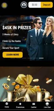 Big Dollar Casino promotions screenshot