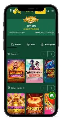 Fair Go Casino mobile screenshot
