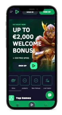 GreenSpin.bet casino mobile screenshot
