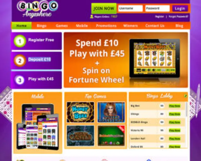 Bingo Anywhere