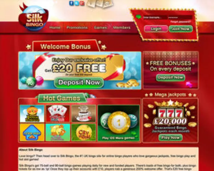 Silk Bingo