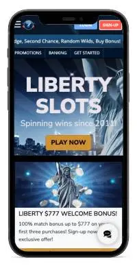 Liberty Slots Casino mobile screenshot