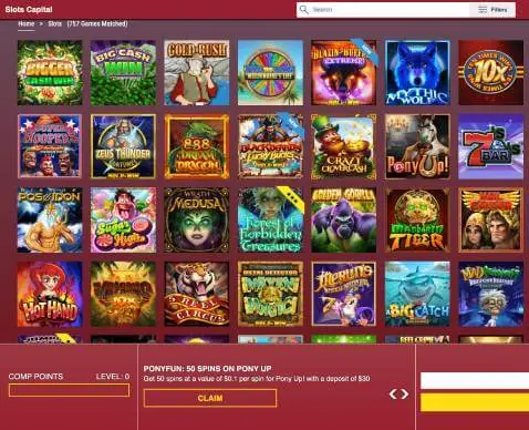 Slots Capital Casino online slots screenshot