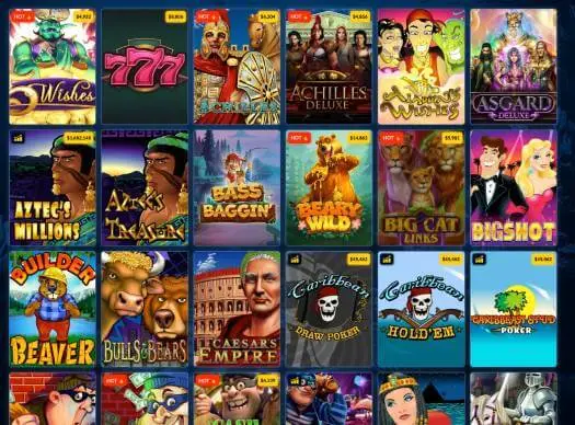 Yabby Casino jackpot gamesscreenshot