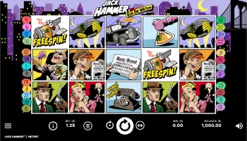 Jack Hammer Slot Game Screenshot