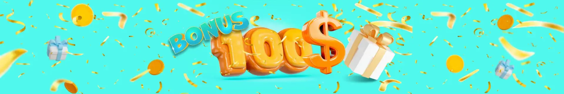 Banner $100 no deposit bonuses