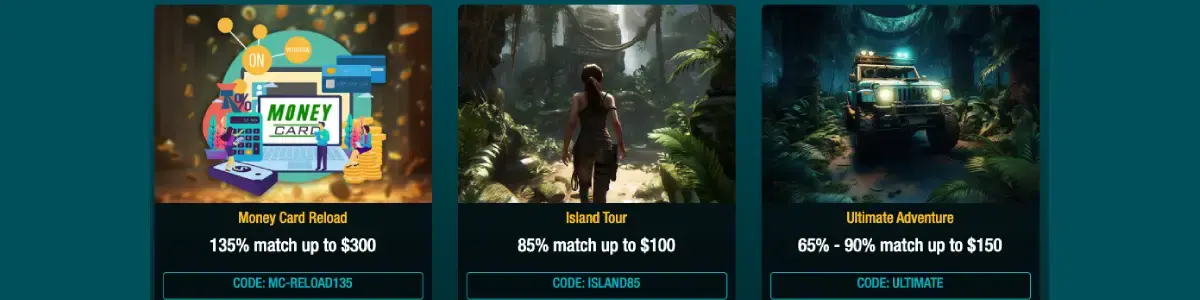 Island Reels Casino Bonuses