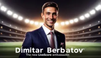 The LiveScore European Ambassador position goes to Dimitar Berbatov