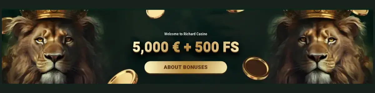 Richard Casino Welcome Bonus