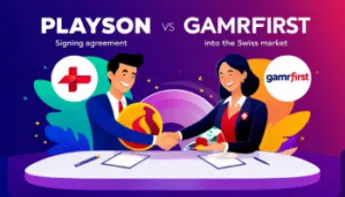 Playson has signed an agreement with GAMRFIRST to expand its reach in Switzerland