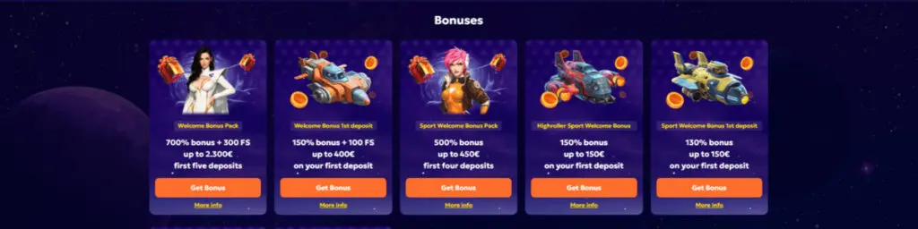 Winarius Welcome Bonus