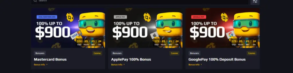 Rollblock Welcome Bonus