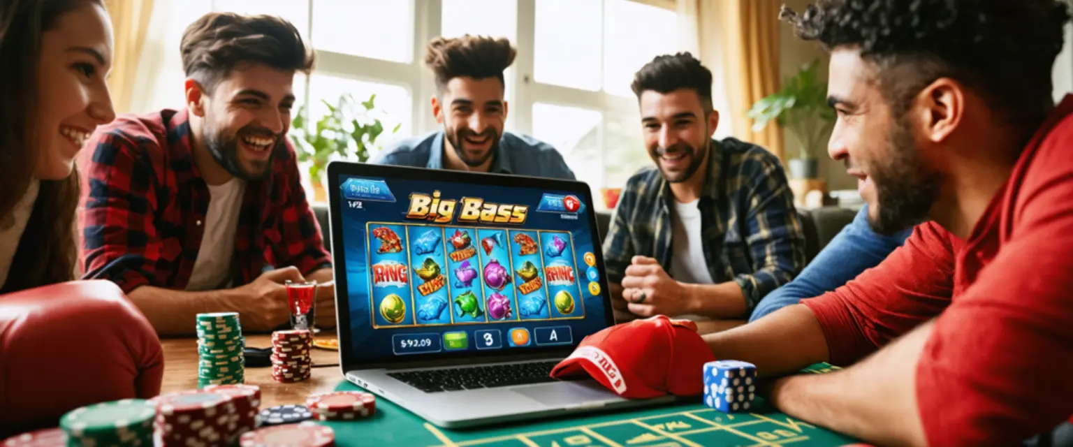 Big Bass Boxing slot game screen showing fishing and boxing icons with bonus round features by Pragmatic Play.