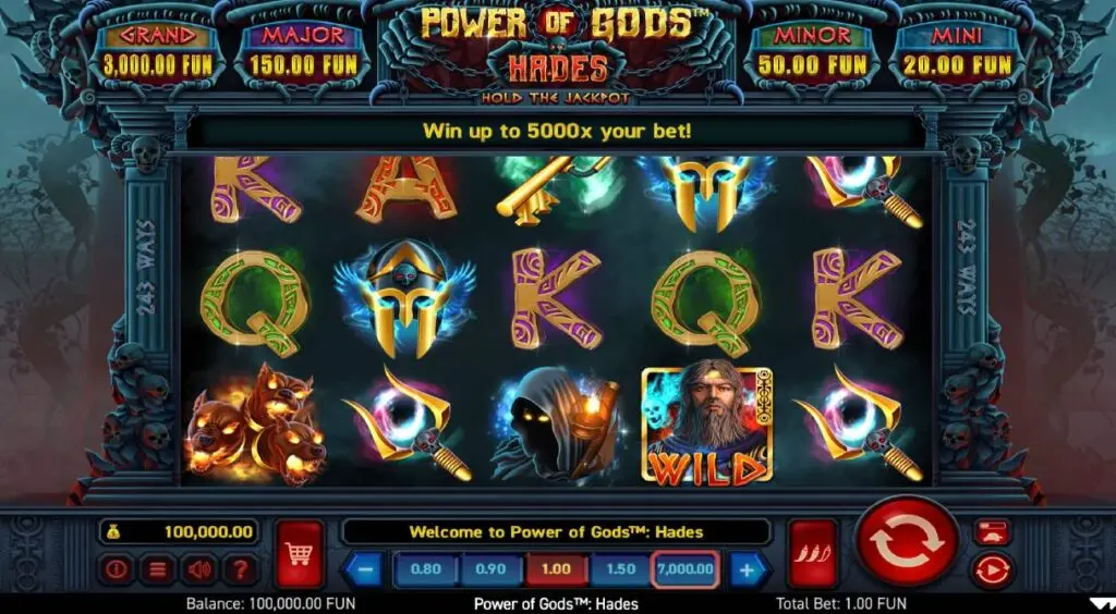 Power of Gods Slot Screenshot