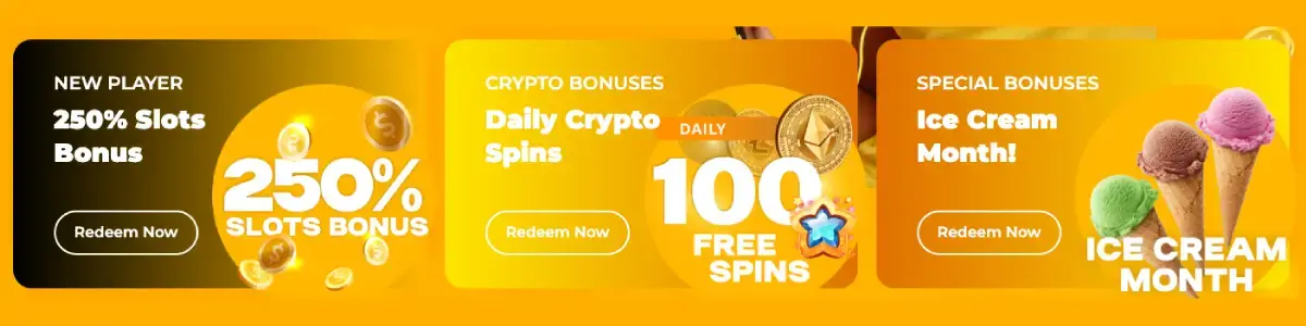 SunnySpins Casino Bonuses