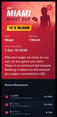 Jacks Club Casino contest 1screenshot