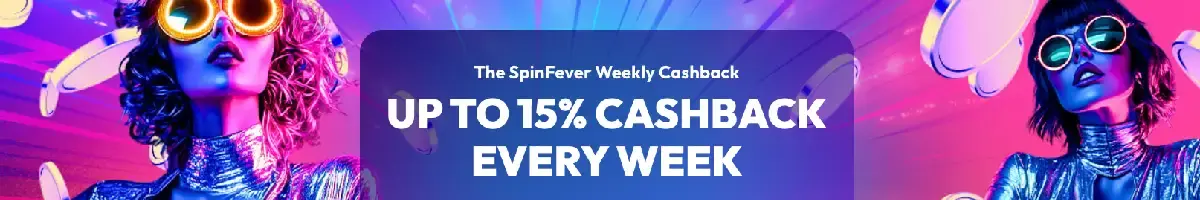 SpinFever Casino Cashback Bonus