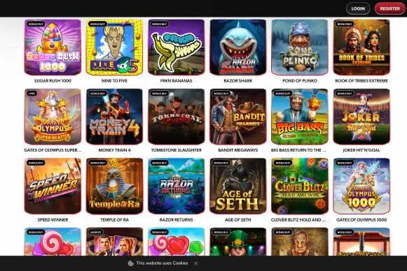 Bestia online slots screenshot