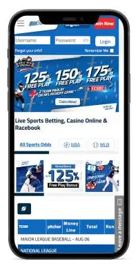 BetPhoenix Casino and Sportsbook mobile screenshot