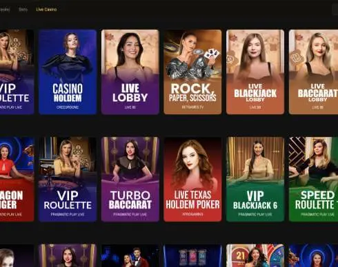 Dreamplay.bet Casino lve games screenshot