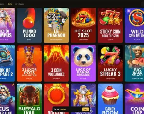 Dreamplay.bet Casino online slots screenshot