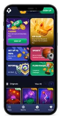 Flush Casino mobile screenshot
