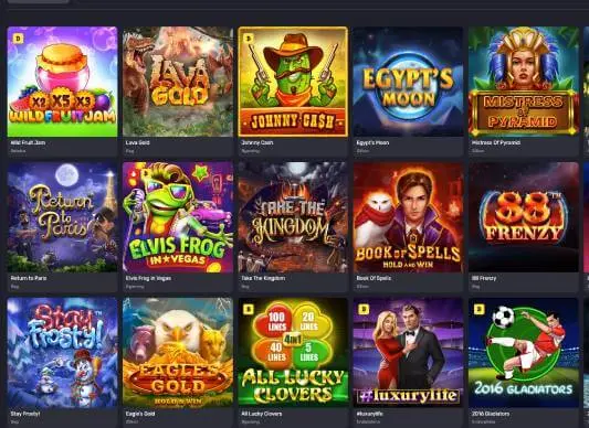 GetSlots Casino online slots screenshot