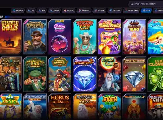 Winrolla Casino online slots screenshot