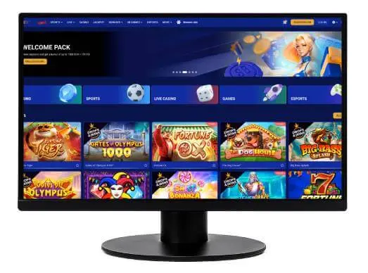 SapphireBet Casino desktop screenshot