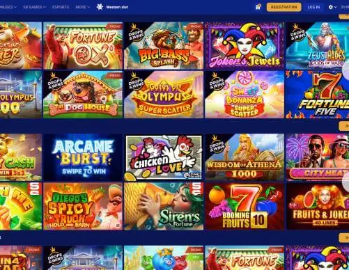 SapphireBet Casino online slots screenshot