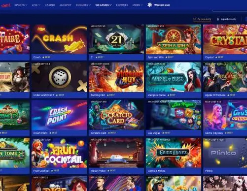 SapphireBet Casino SB Games screenshot