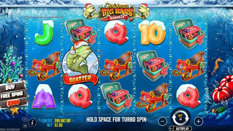 Christmas Big Bass Bonanza Slot Scatter Symbol
