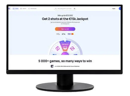 HypeKasino desktop screenshots