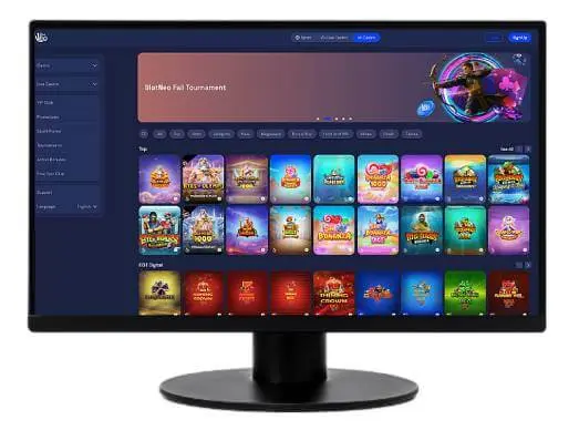 NeoSlot Casino desktop screenshot